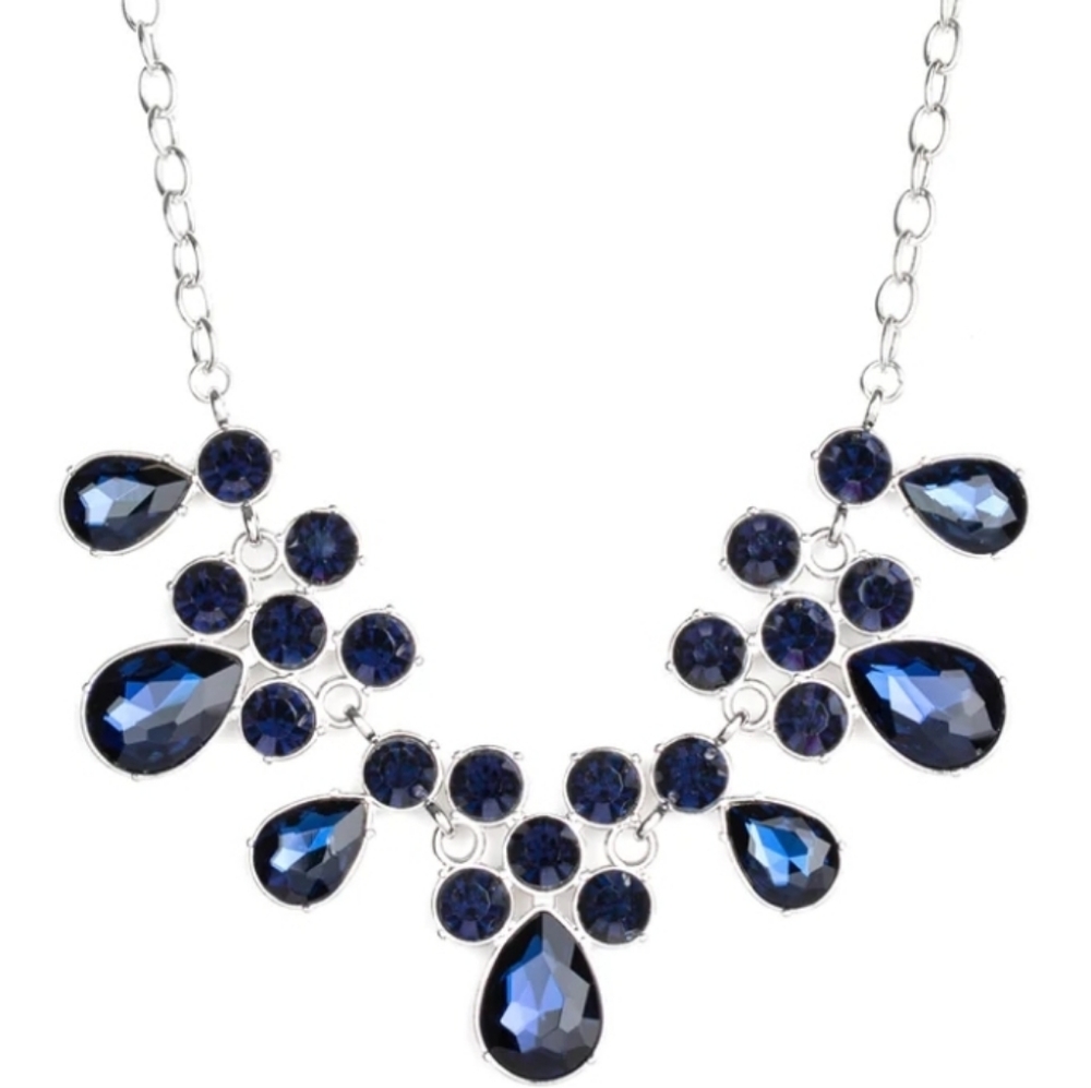 Blue necklace